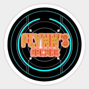 Flynn's Arcade Sticker